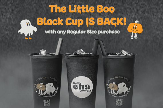 THE LITTLE BOO BLACK CUP IS BACK!